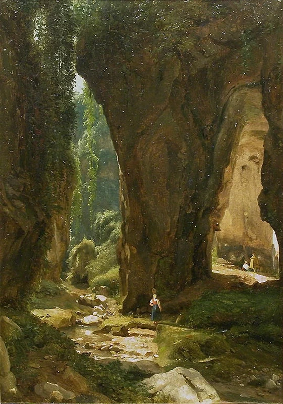 Burrone di Sorrento - Louvre Collections